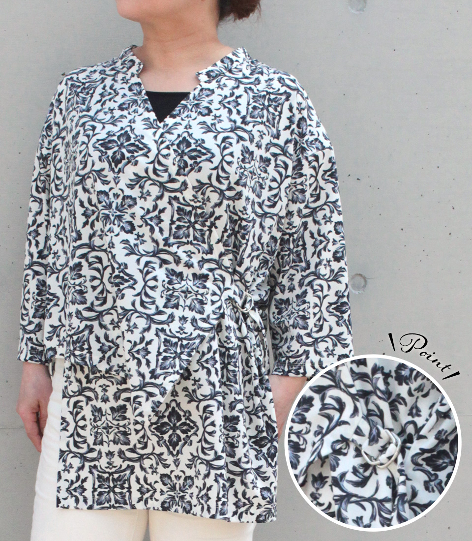 2025年5月のフリーパターン JK-686 ラップジャケット