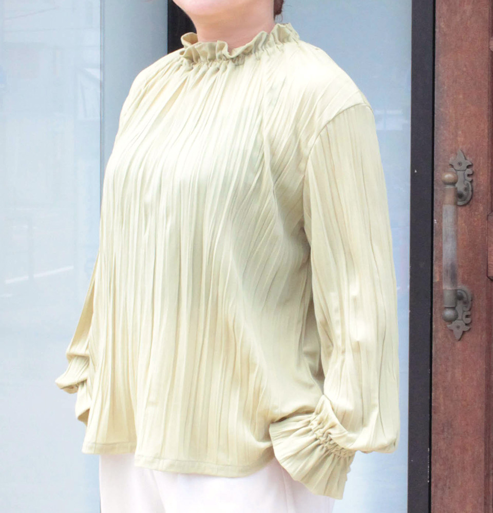 2025年8月のフリーパターン T-698 キャンディブラウス