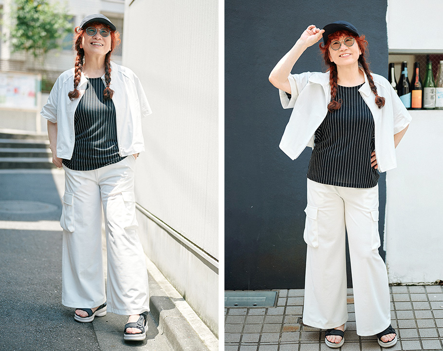 クライ・ムキ先生のおしゃれワンポイントレッスン 例